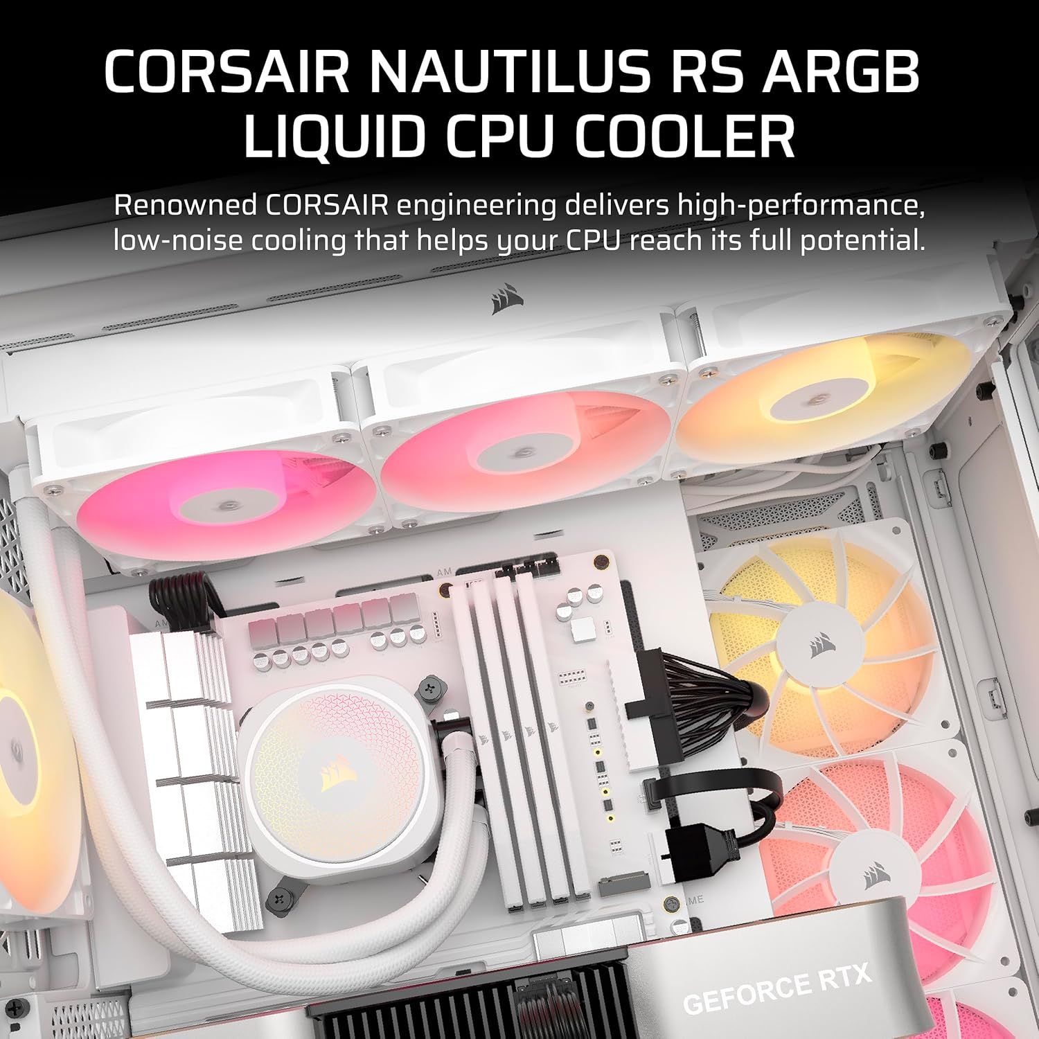 CORSAIR Nautilus 360 RS ARGB Liquid CPU Cooler